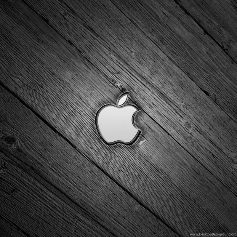 Ipad, Apple, Electronic Products, Brand, Logo, Silver, Wood ...
