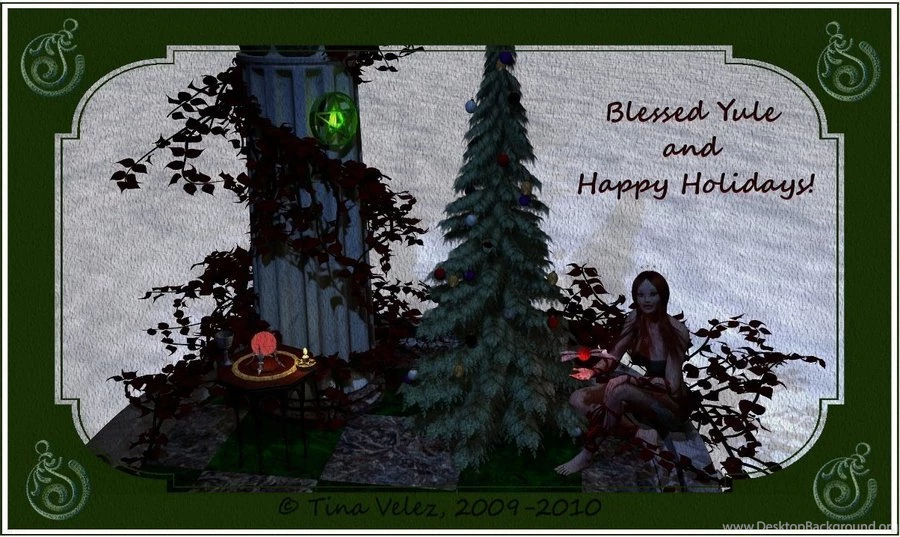 Blessed Yule Contest Entry By TinyAngel21 On DeviantArt
