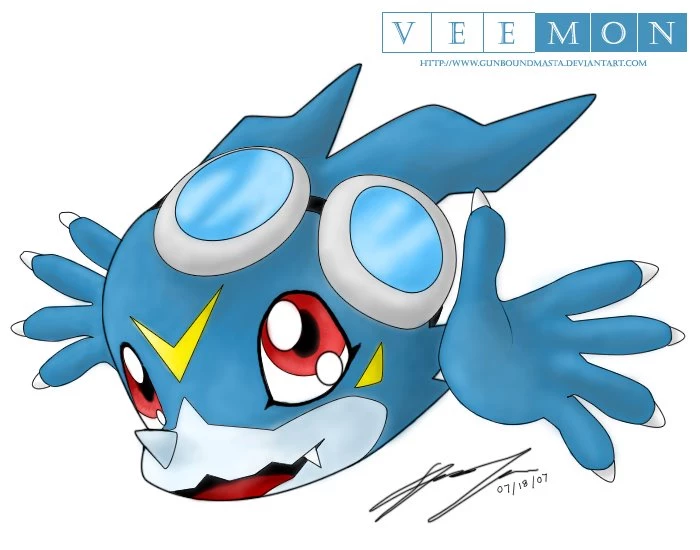 Chaos Veemon By Paladinrobotgo On DeviantArt