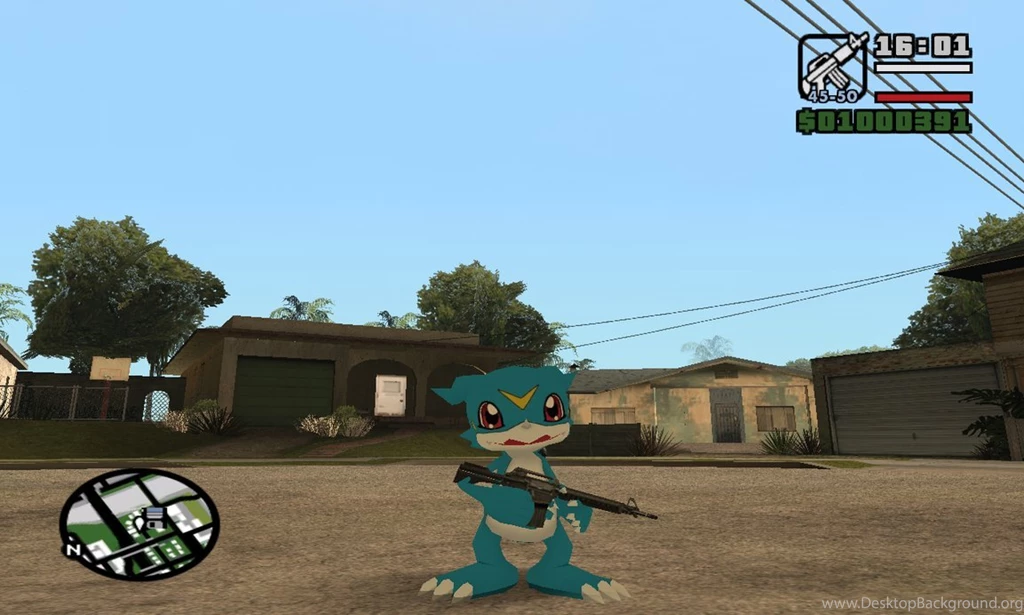 Veemon, GTA San Andreas By SabrosoVeemon On DeviantART