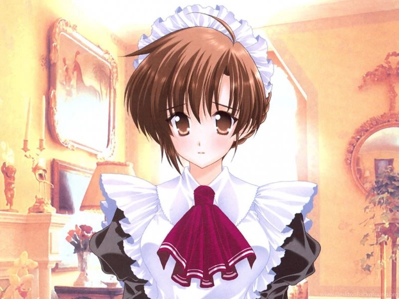 Girls Bravo Kojima Kirie Blush, Maid, Short Hair, Smile, Wallpapers ...