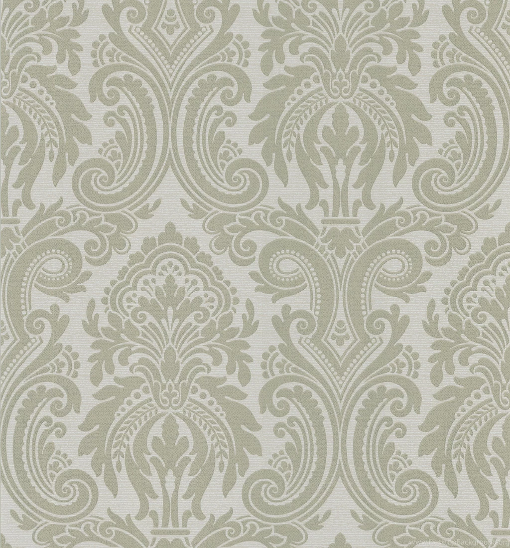 Apollo Modern Damask Wallpapers In Taupe By Brewster Home Fashions ...