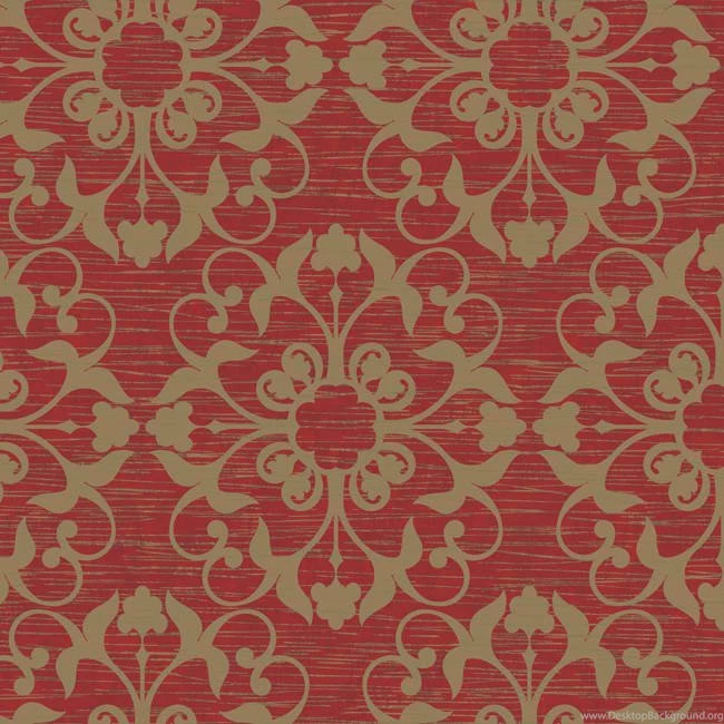 Olive Green NA0209 Damask On Faux Wood Wallpapers Interior Home Decor