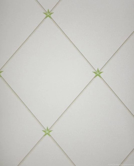 Torosay Green Star Trellis Wallpapers