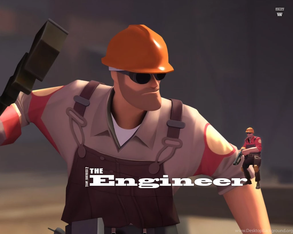 Engineer Tf2 Team Fortress 2 Video Games Wallpapers (