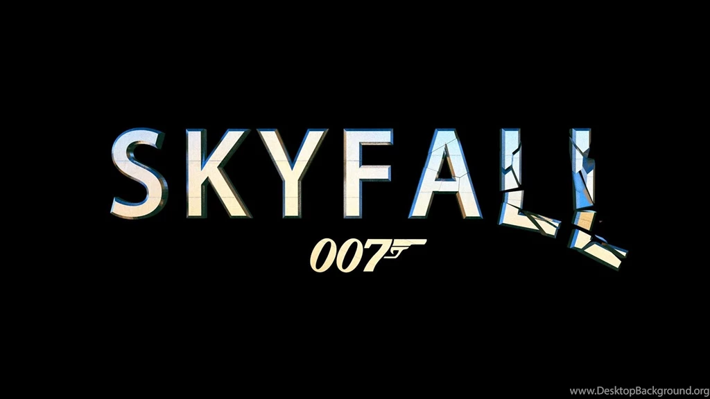 Guns Movies James Bond Typography Skyfall Wallpapers