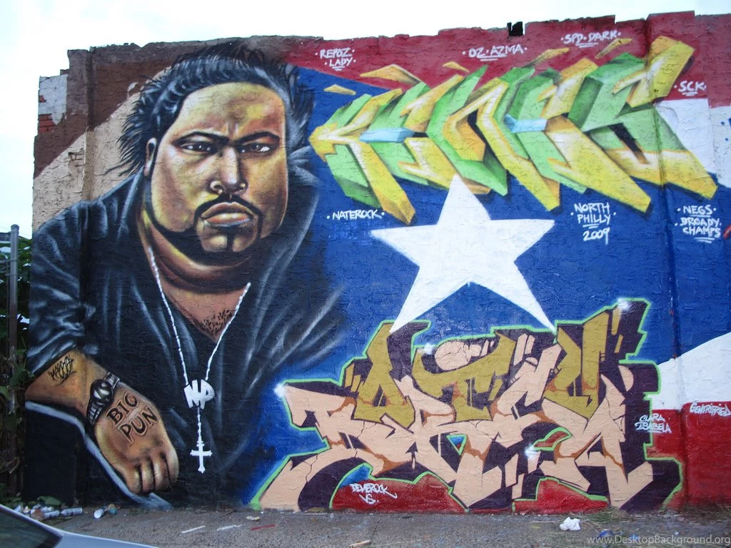 BIG PUNISHER Mural...North Philly, 2009