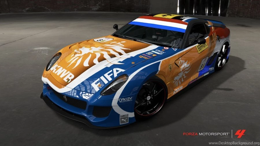 Forza 4 KNVB Holland 599XX 1 By TheFishE77 On DeviantArt