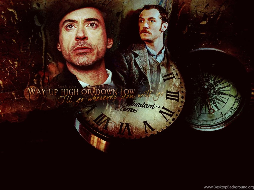 Holmes And Watson Sherlock Holmes (2009 Film) Wallpapers ...