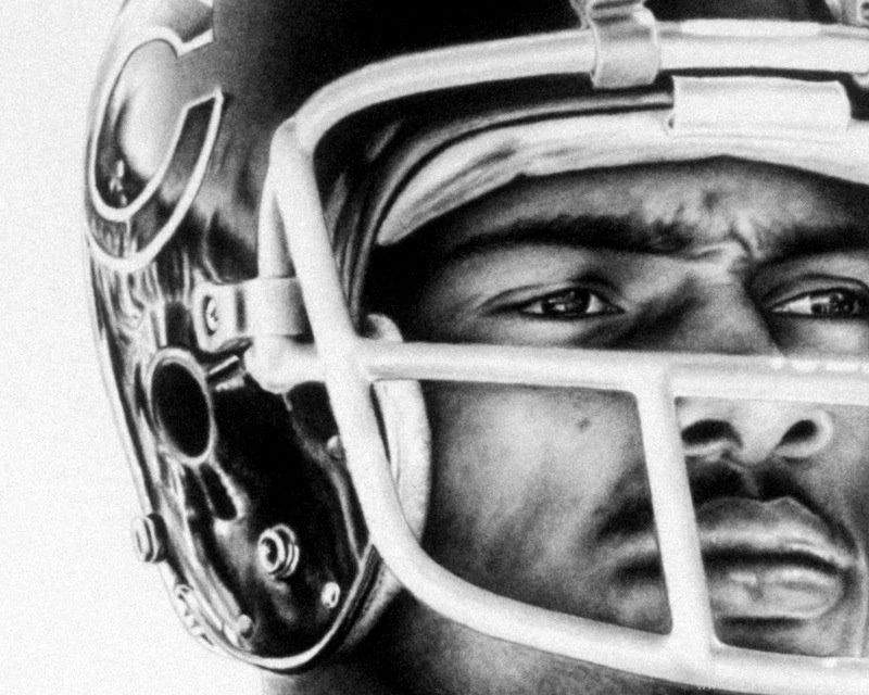 Walter Payton Famous NFL Legend Pictures