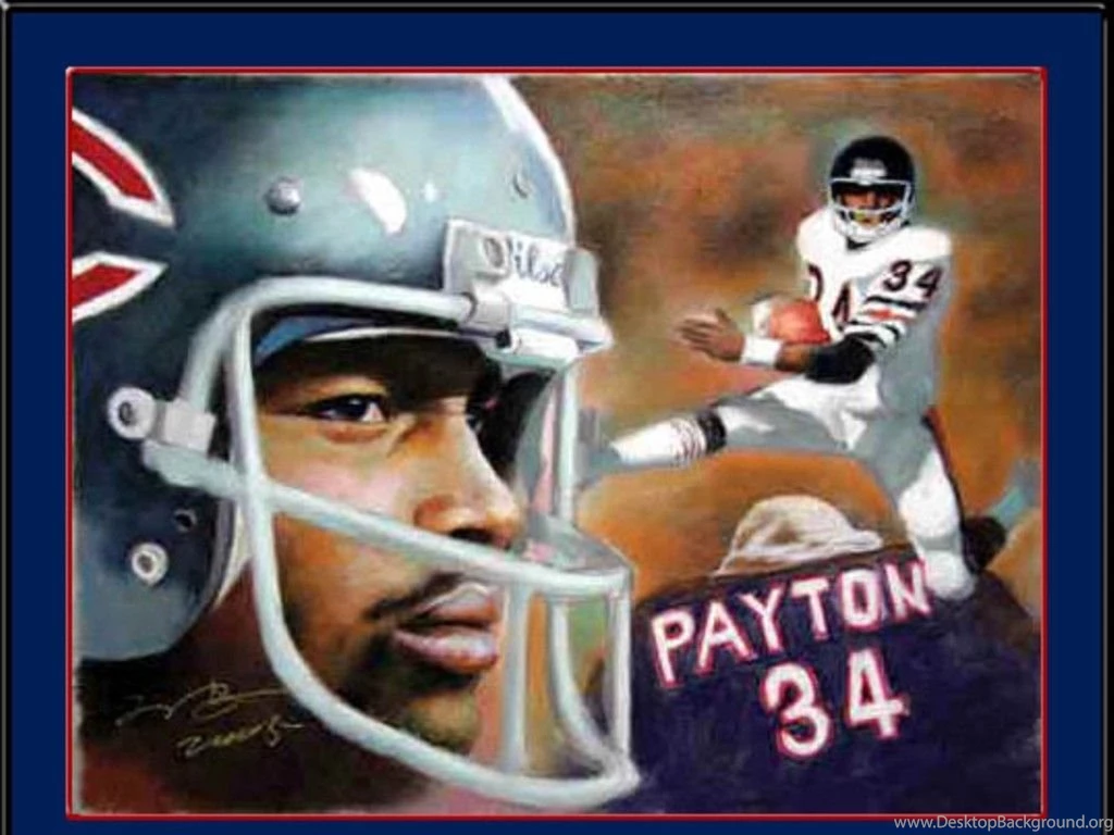 Walter Payton Nfl Chicago Bears Wallpapers Photo
