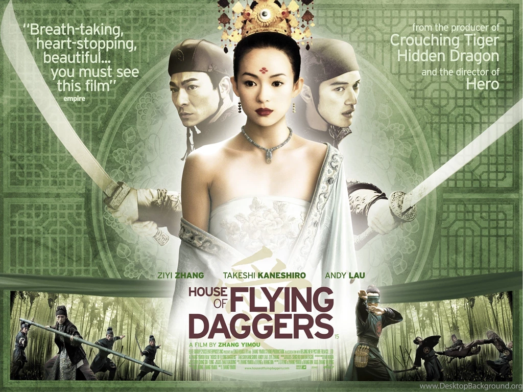 HOUSE OF FLYING DAGGERS Fantasy Drama Asian Martial Arts (4 ...
