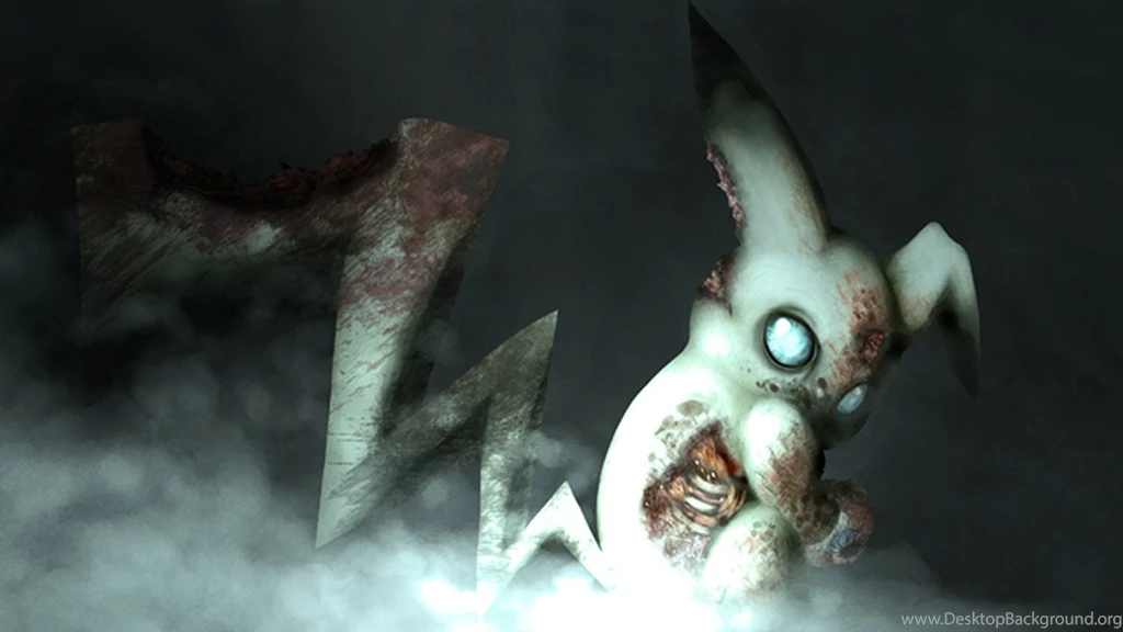 Zombies Pikachu Evil Zombie Pikatchu Wounded