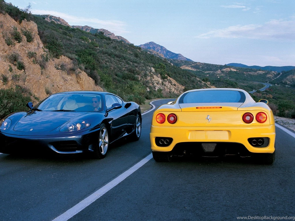Black And Yellow Ferrari 360 Modena Wallpapers