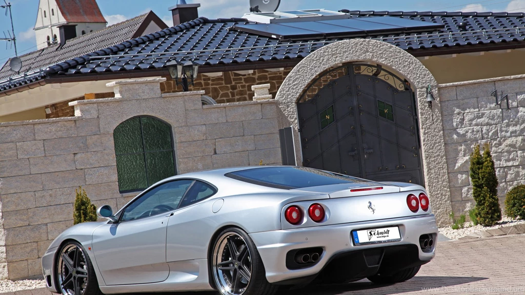 HD Schmidt Revolution Ferrari F360 Back View Wallpapers