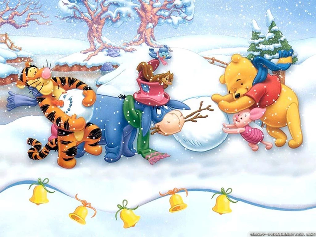 Winnie The Pooh Christmas Wallpapers   Crazy Frankenstein