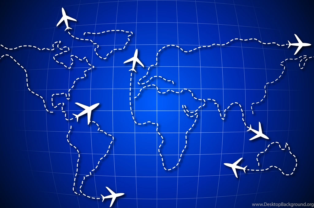 2080 unique air travel world map backgrounds