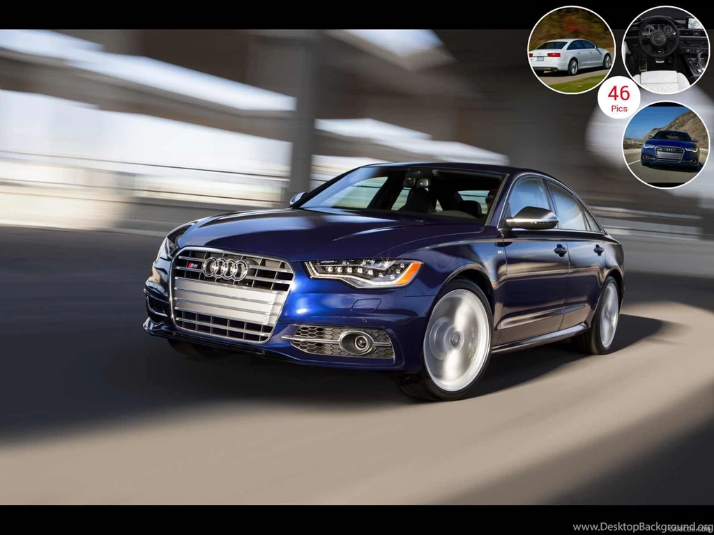 Audi S6 US Version (2013) Estoril Blue Front