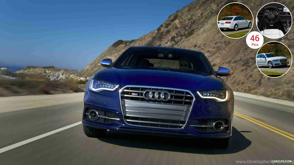 Audi S6 US Version (2013) Estoril Blue Front
