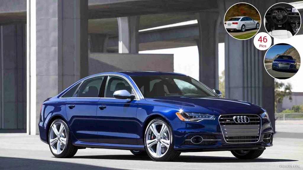 Audi S6 US Version (2013) Estoril Blue Front