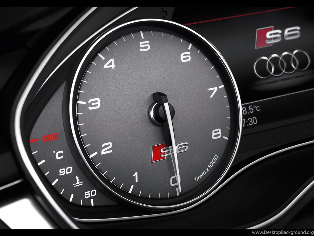 2012 Audi S6 Avant Tachometer 1920x1440 Wallpapers