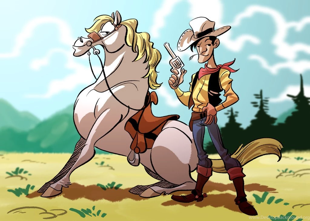 14 Quality Lucky Luke Wallpapers, Cartoons