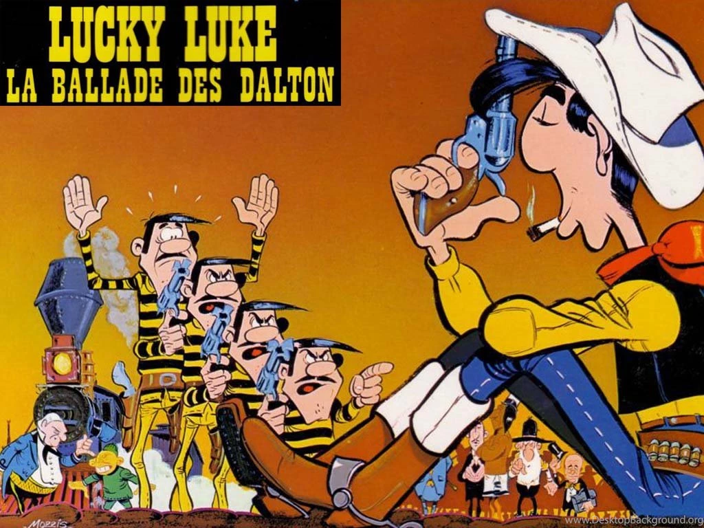 Top Cartoon Wallpapers: Lucky Luke Wallpapers
