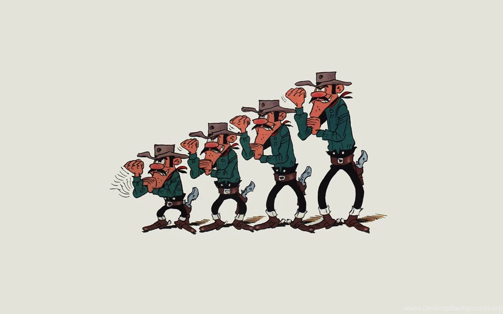 Wallpapers Lucky Luke Dalton Brothers 1680x1050
