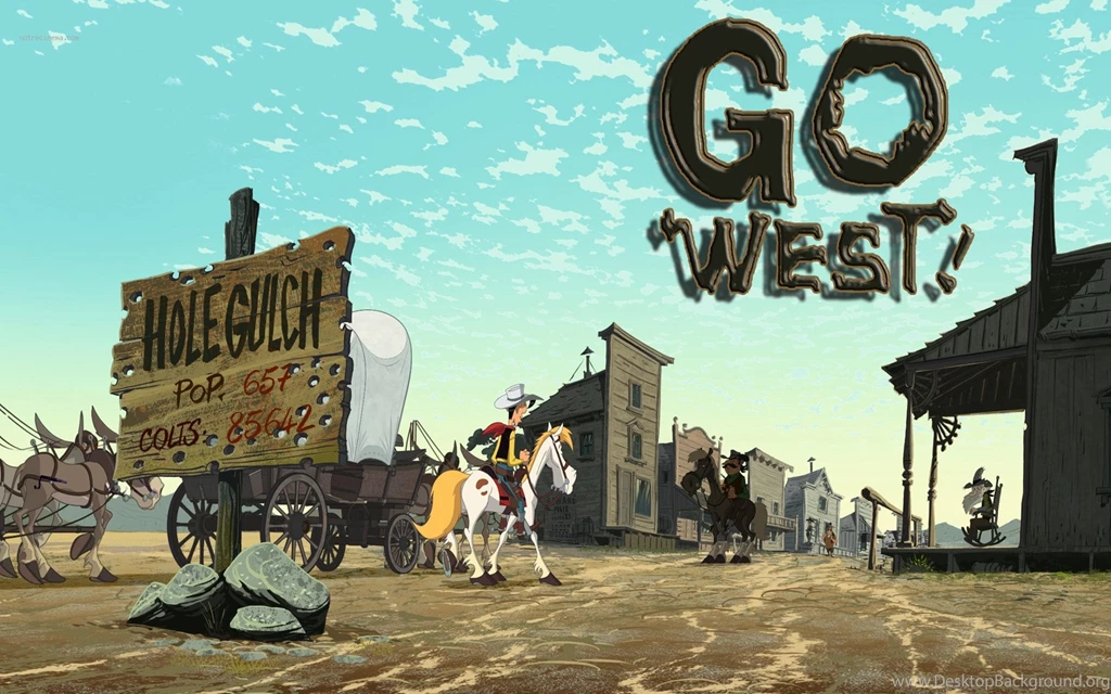 Tous à L'Ouest : Une Aventure De Lucky Luke (Go West: A Lucky Luke ...