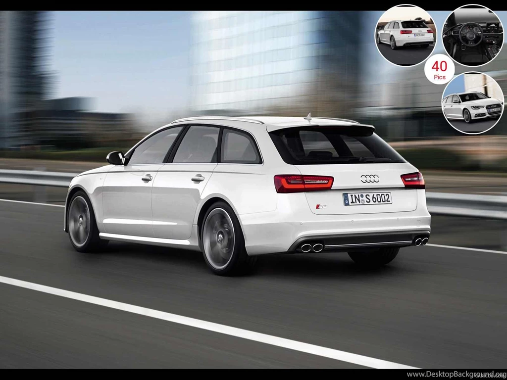2012 Audi S6 Avant Rear