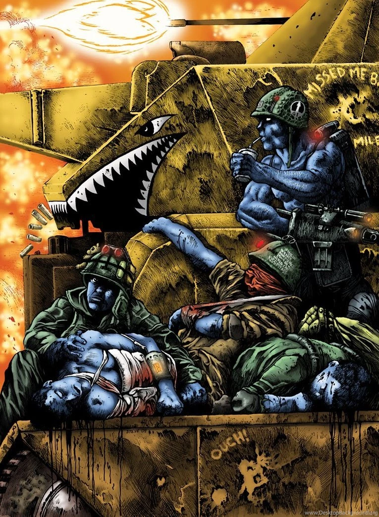 Rogue Trooper Coloured By SharkeyTrike On DeviantArt