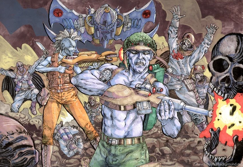 Rogue Trooper Relaxing By Stevendenton On DeviantArt