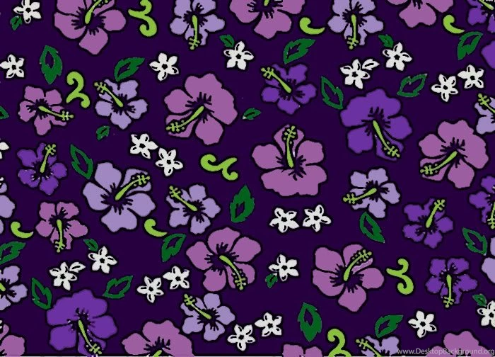 Purple Hibiscus Background Images