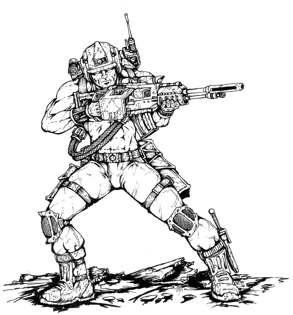 GIBBONS ROGUE TROOPER By SKY BOY On DeviantArt