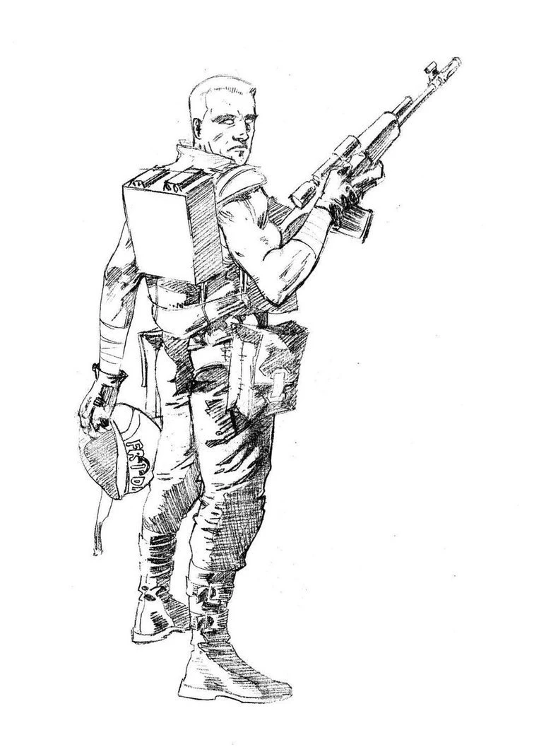 Friday Aka Rogue Trooper By Paul Moore On DeviantArt