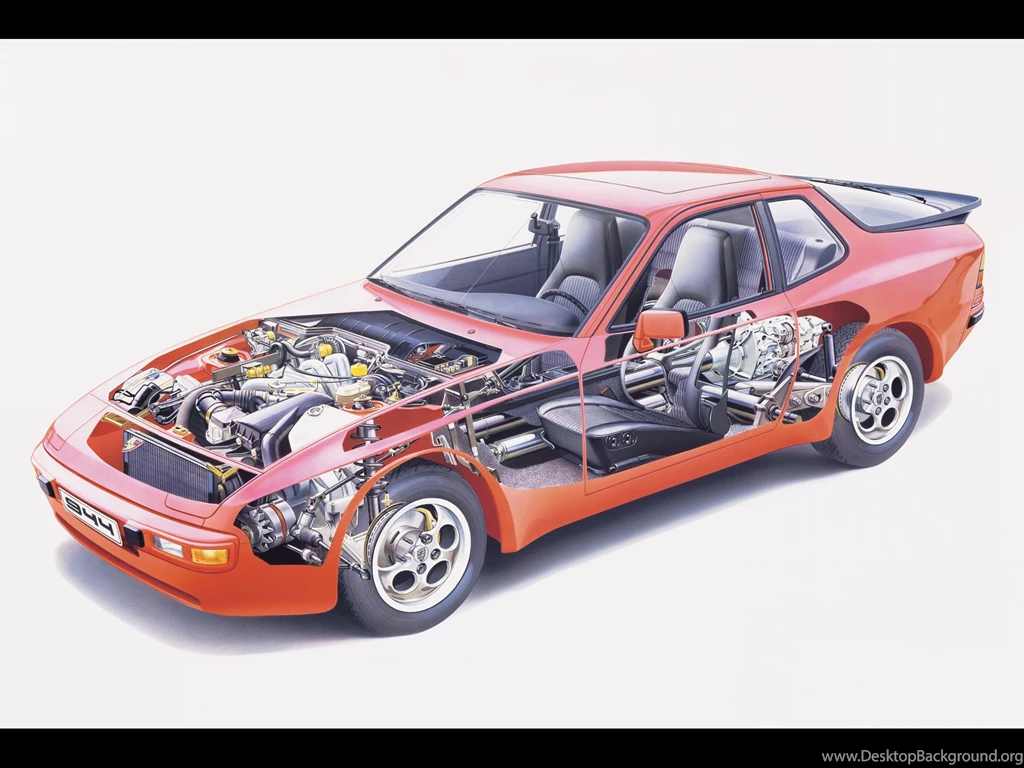Porsche 944 Period Photos 1985 Cutaway 1920x1440 Wallpapers