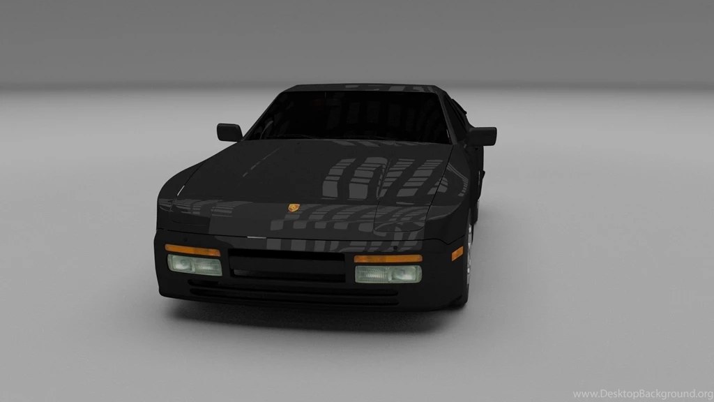 Porsche 944 Turbo 3D Model .obj .stl .blend .dae CGTrader.com