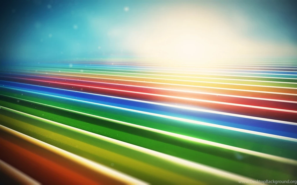 Color Pattern Stripes Rows Light Rainbow Wallpapers