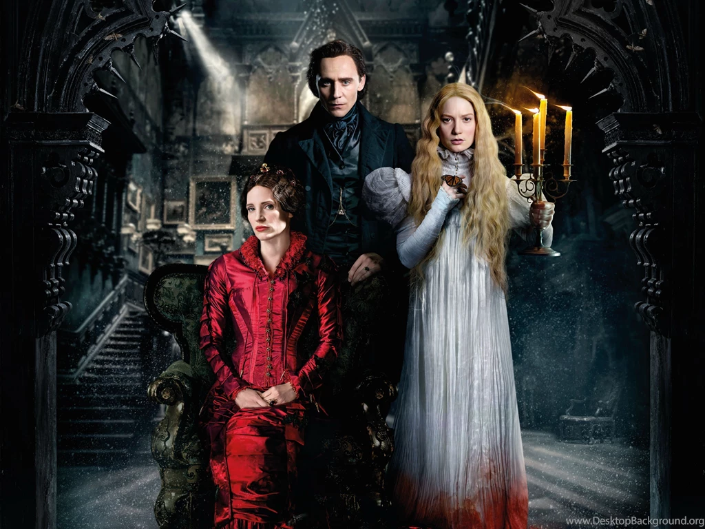 CRIMSON PEAK Drama Fantasy Darl Horror Gothic 1crimp Romance Ghost ...