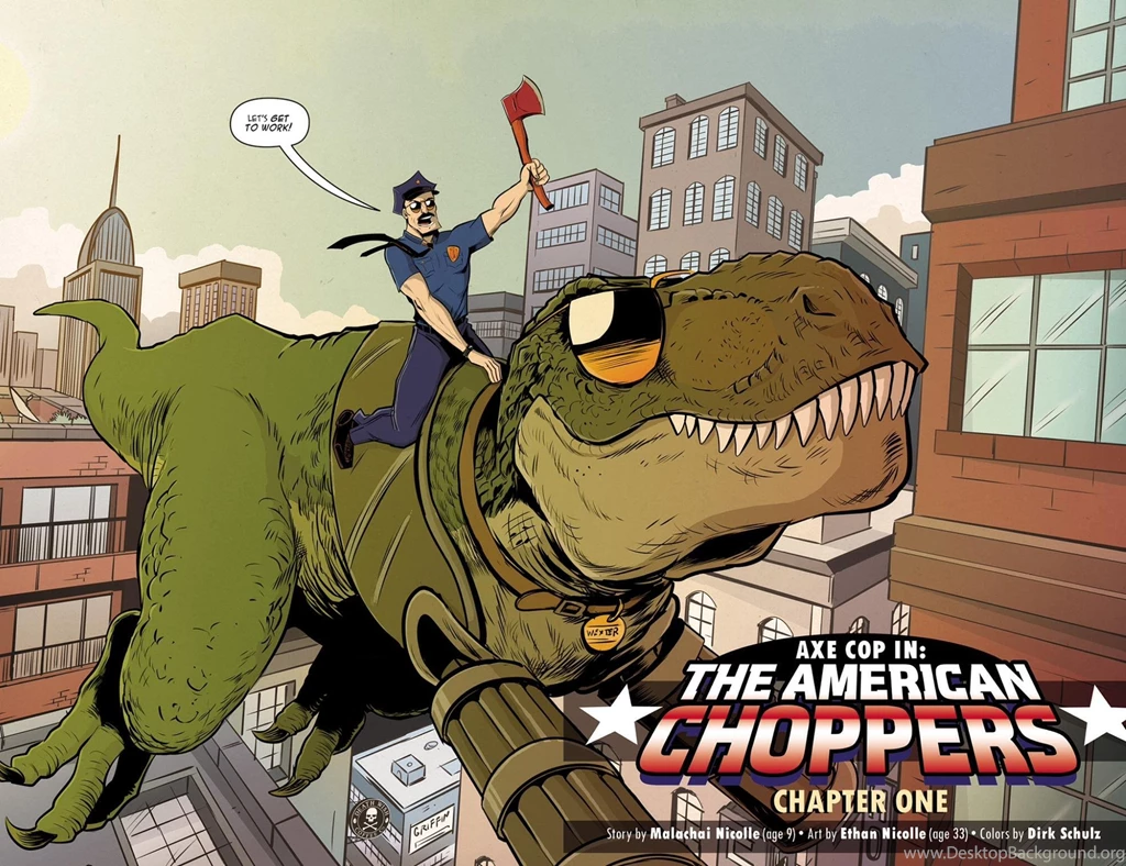 AXE COP Animation Action Comedy Axe Cop Comics Cartoon (15 ...