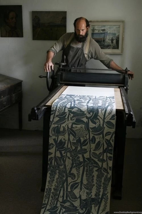 Varx' Hand Block printed Wallpapers By Cameron Short. Dorset ...