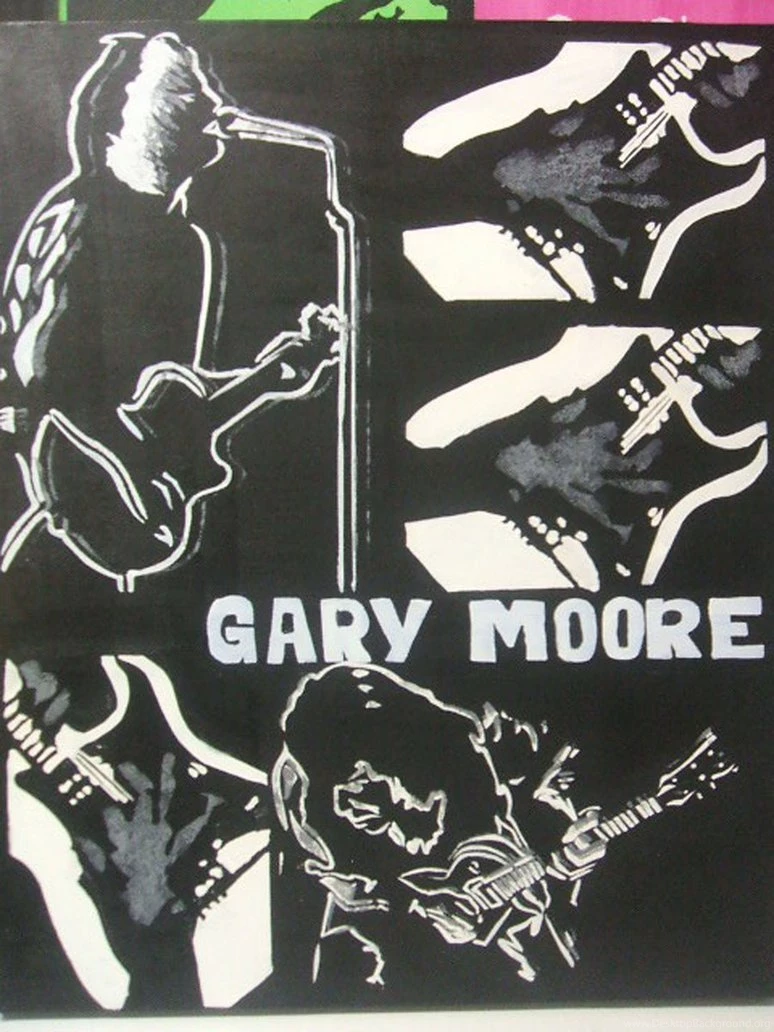 Gary Moore By SkellieP On DeviantArt