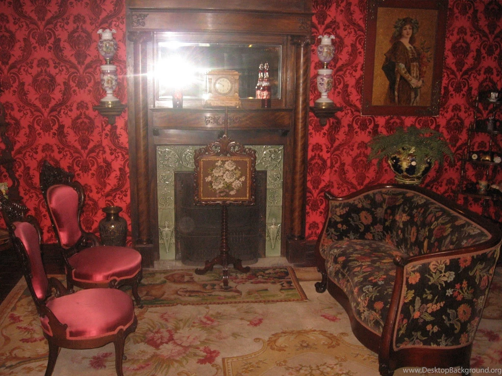 Living Room Victorian Living Room Ideas Elishome Red Wallpapers ...