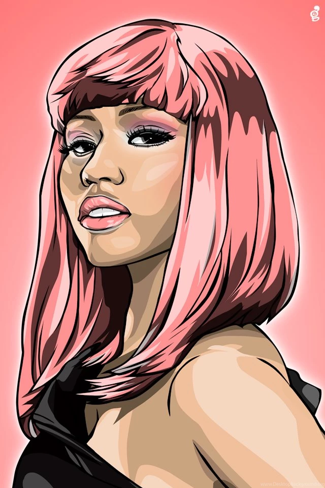 DeviantArt: More Like Nicki Minaj (pink) IPhone/iPod Wallpapers ...