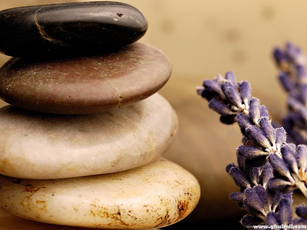 Beautiful Natural Design Circular Stones Wallpapers For Computers ...