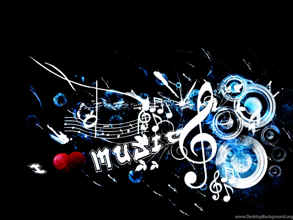 Wallpapers Love Music Art Abstract Black Wallpaper Images HD ...