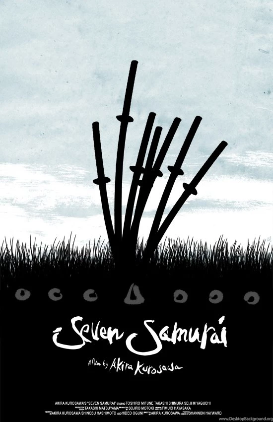 Seven Samurai Poster By Adamrabalais On DeviantArt