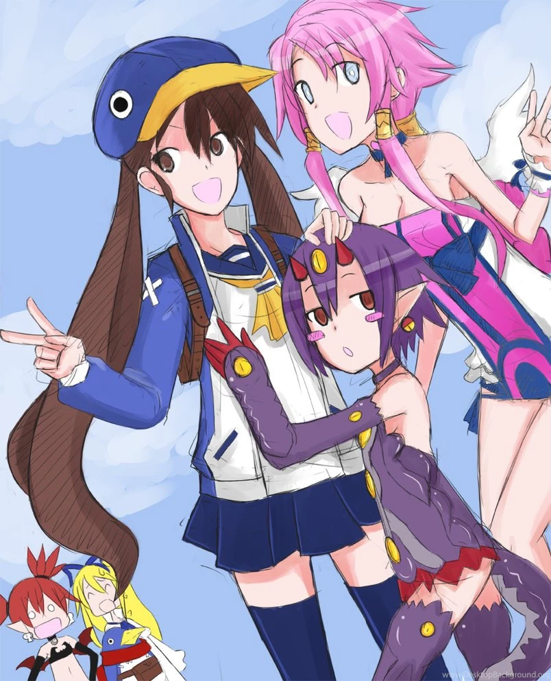 Disgaea 4 Girls By UntoldMage On DeviantArt