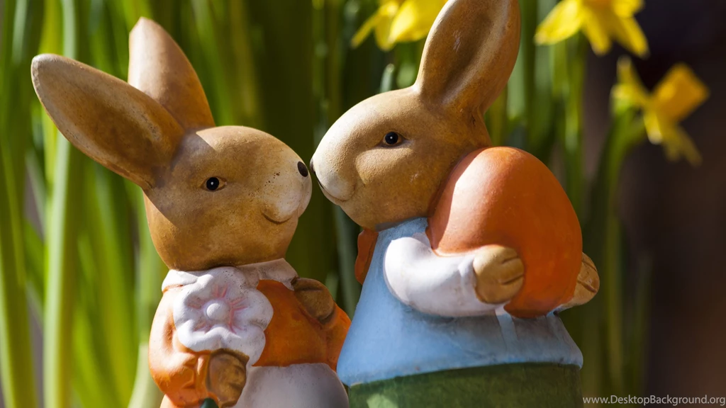 Easter Bunnies Cute Wallpapers For Desktop Of Easter Rabbit