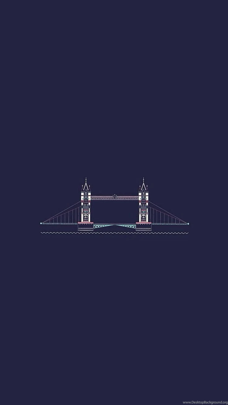 Bridge.Tap Image For More Minimal Wallpapers Of Moscow, Paris And ...